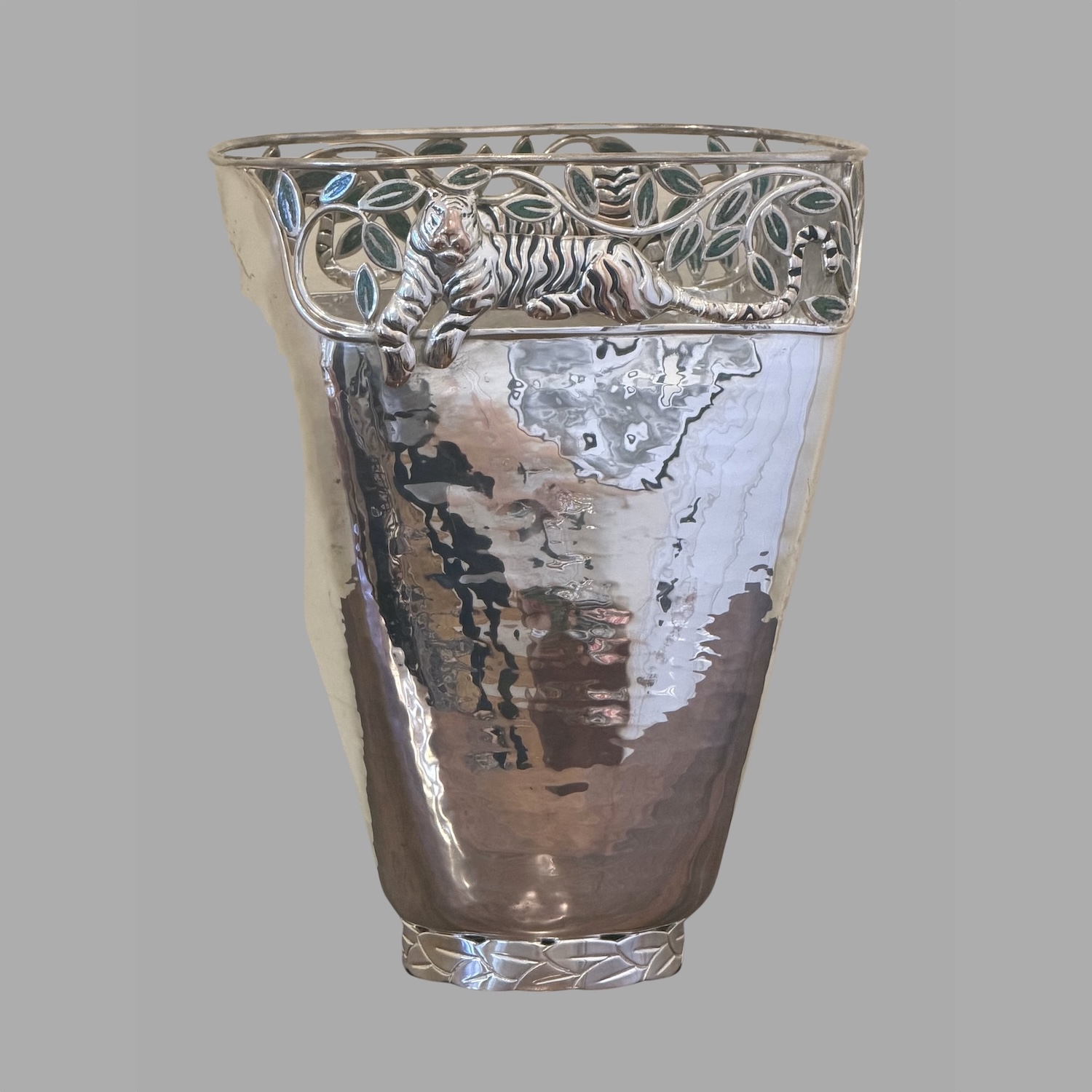 emilia-castillo-mexican-b-1954-silverplate-large-flower-vase-with-tiger-motif-a826-11a