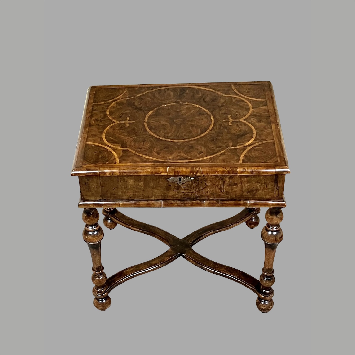 english-william-mary-period-inlaid-oyster-veneer-glove-box-on-later-stand-f624-2