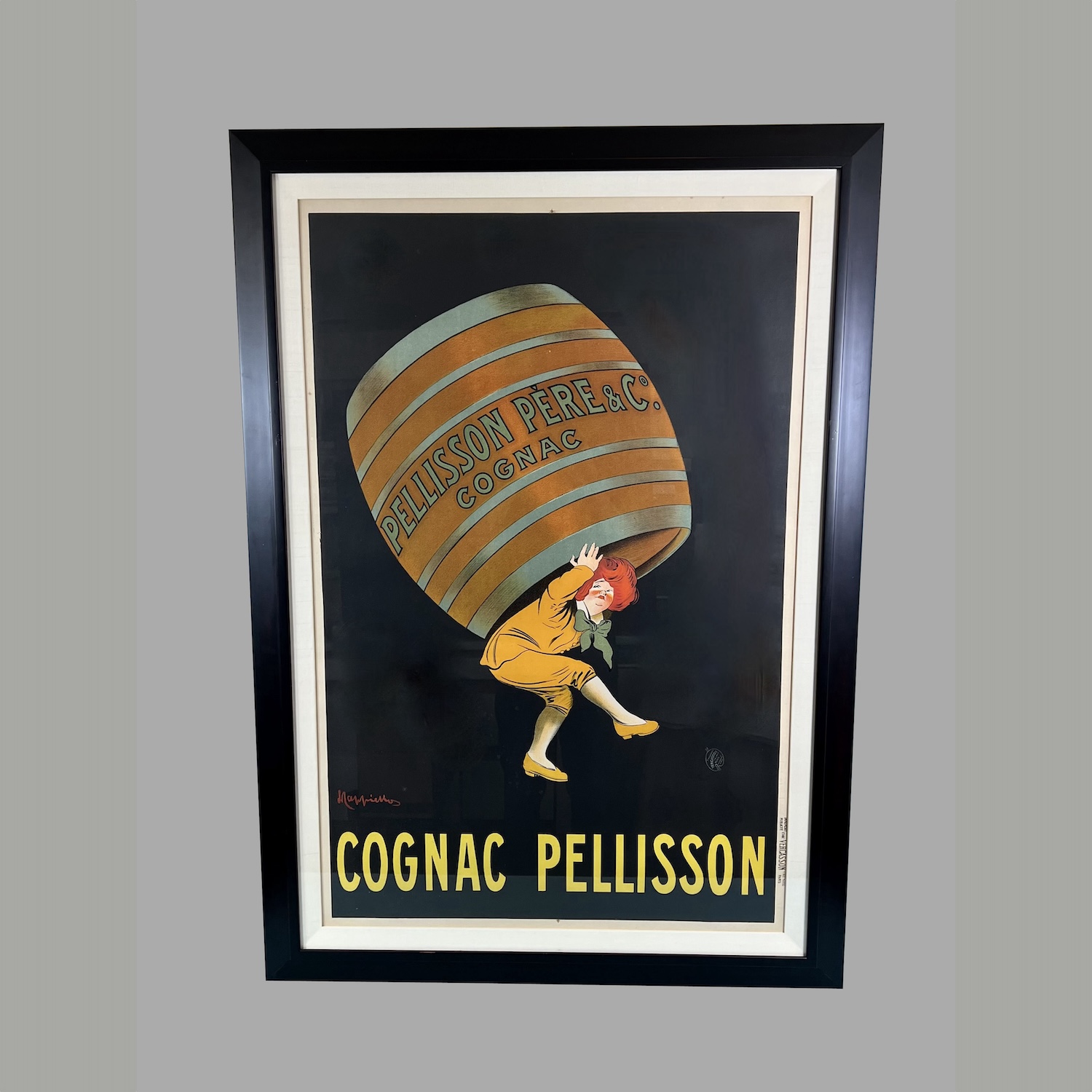 leonetto-cappello-italian-1875-1942-framed-original-vintage-poster-cognac-c424-12