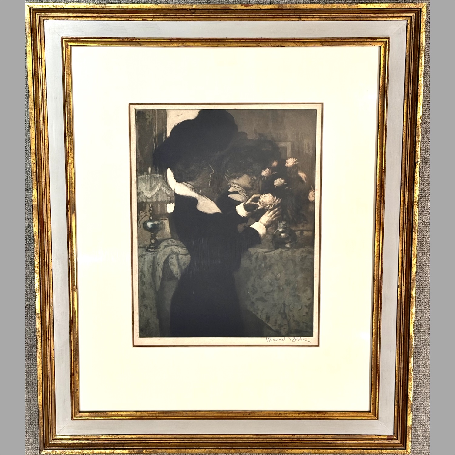 manuel-robbe-french-1872-1936-aquatint-woman-with-flowers-reflected-mirror-p426-3